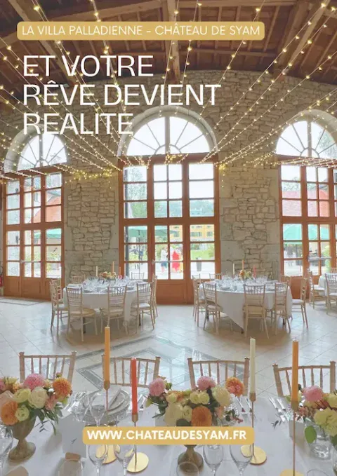 Première page de notre plaquette mariage